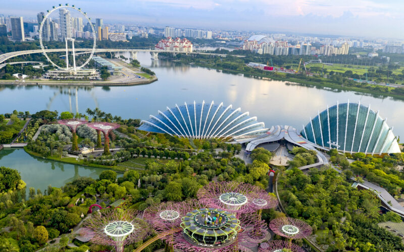 Supertree Grove Aerial View Gardens, Gardens by the Bay_original